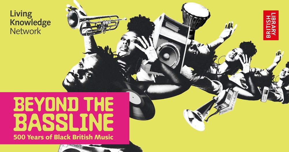 British Library Living Knowledge Network Beyond the Bassline Exhibition logo