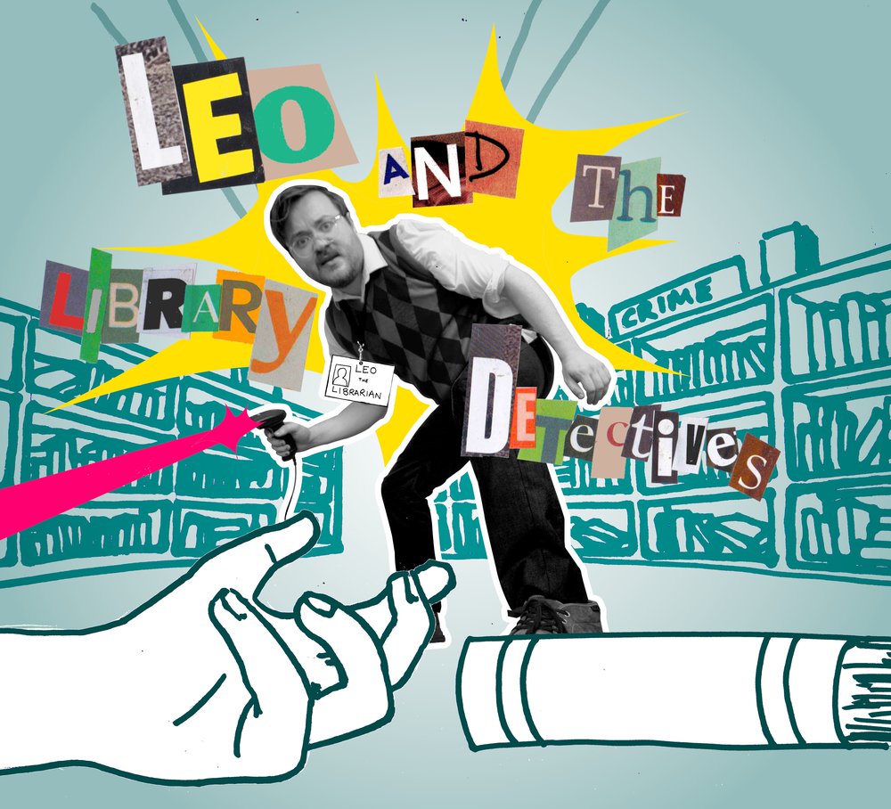 Title graphic for Leo and the Library Detectives