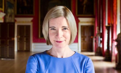 Photo author, broadcaster, curator and former Nottinghamshire resident, Lucy Worsley