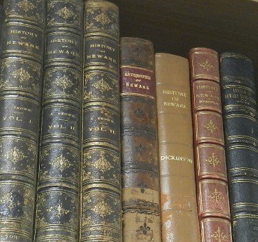 Books in the collection at Newark Library