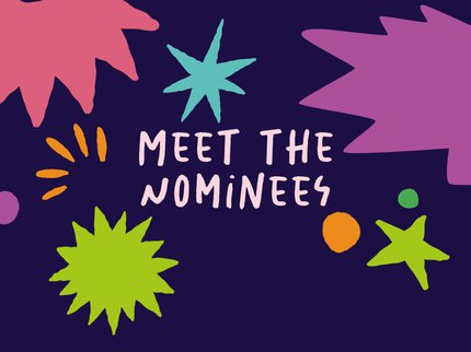 Text says: Meet the Nominees
