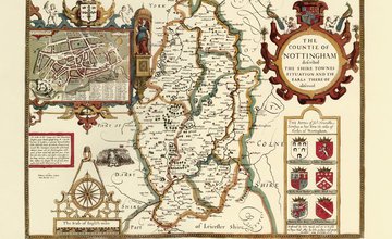 Historic Nottinghamshire Map