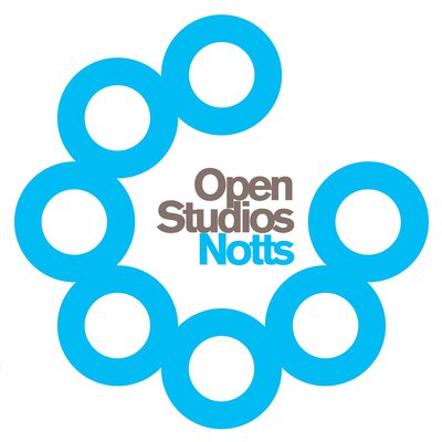 Open Studios Notts logo with event name and website