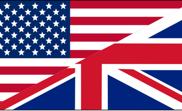 P Stafford American and UK Flag.png