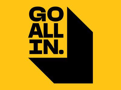 Go All In logo yellow