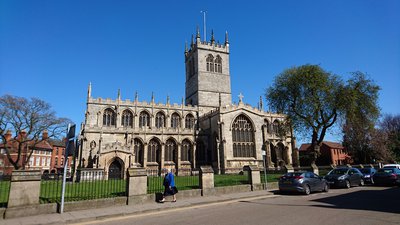 2016 image of St Swithun's Church in Retford