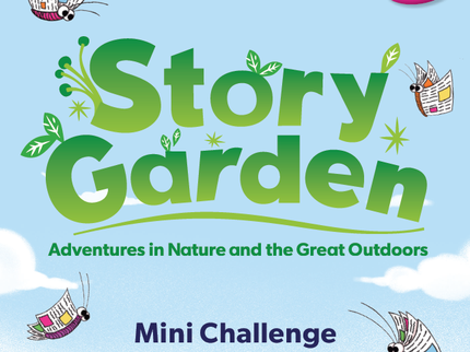 The front of a Story Garden Mini Challenge collector card