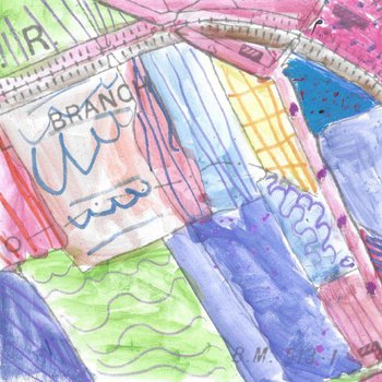 Children's Map artwork Skegby