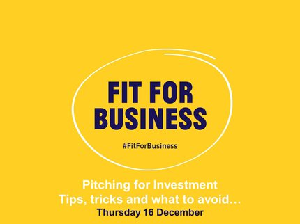 Pitching for Investment