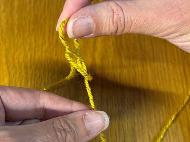 Photo of a loose slip knot