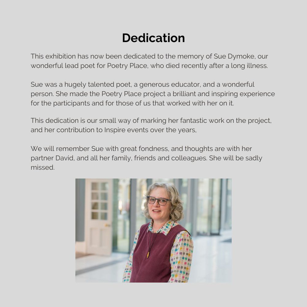 Dedication to Sue Dymoke