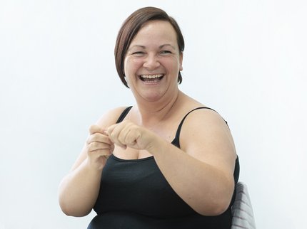 Female Adult Learner Smiling