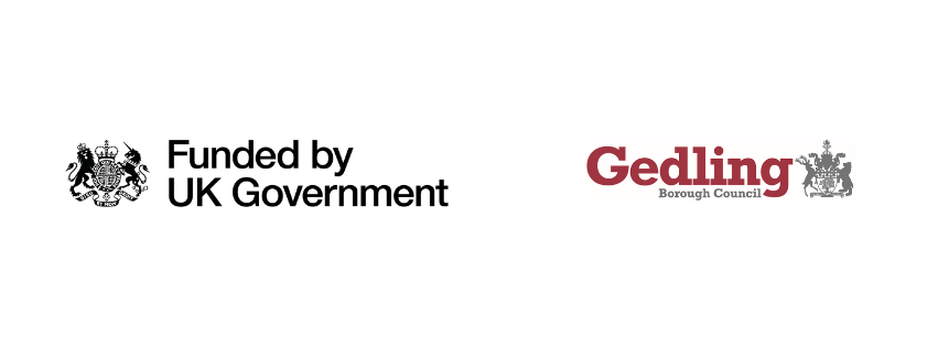Courses delivered in partnership with Gedling Borough Council and funded by UK Government.