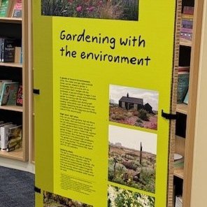 A panel from the Unearthed Exhibition from the British Library Living Knowledge Network at Mansfield Central Library