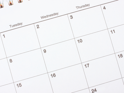 a calendar