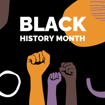 Black History Month graphic