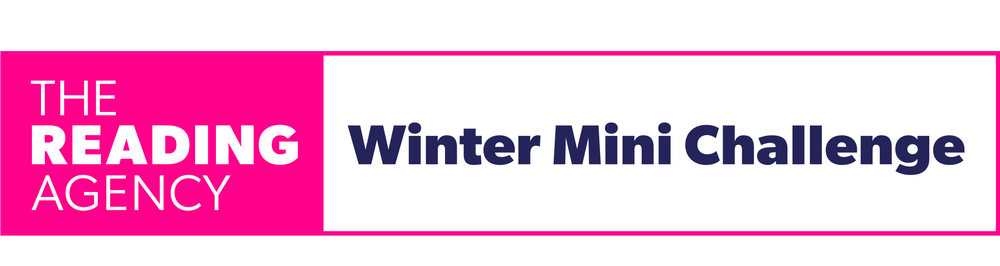 The logo for the Reading Agency and the Winter Mini Challenge