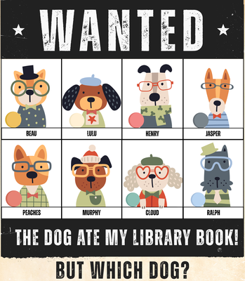 The dog ate my library book poster
