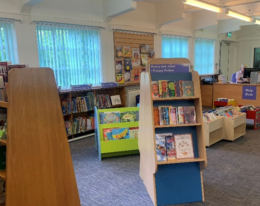 Woodthorpe Library before interior