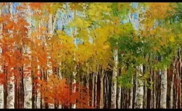 acrylic trees