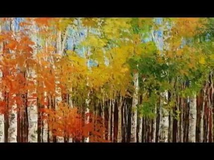 acrylic trees
