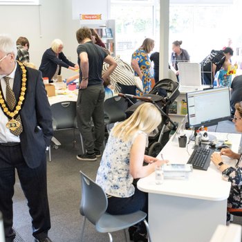 Bircotes reopening event