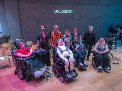 Group photo of the AO Pioneers at the Unlocked event