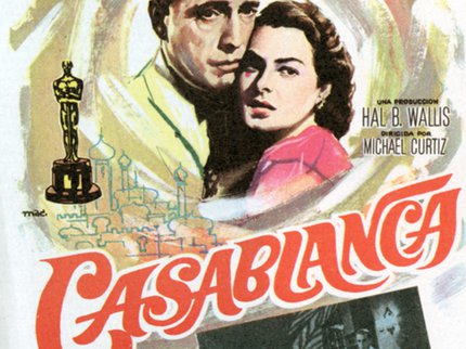 Film poster for Casablanca