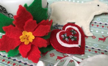 christmas felting