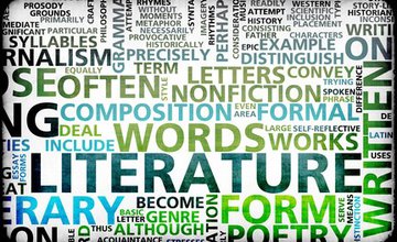 word map relating to crime literature
