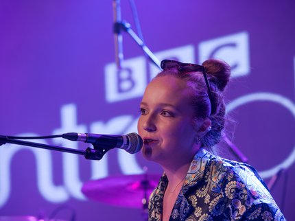 Betsey performing at BBC Introducing gig