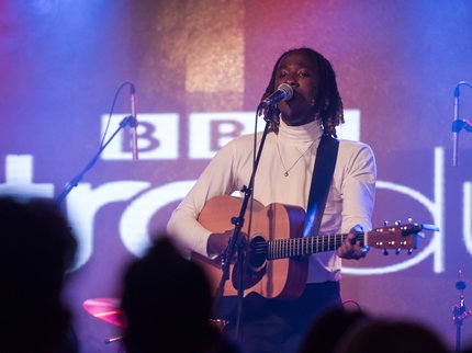 Jerub performing at BBC Introducing gig