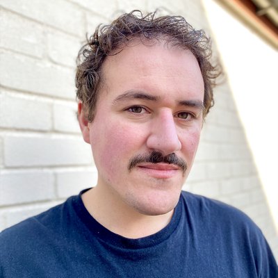 Colour photo of author Ben Robinson