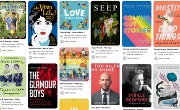 screenshot of pinterest book recommendations