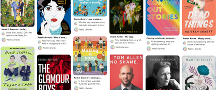 screenshot of pinterest book recommendations