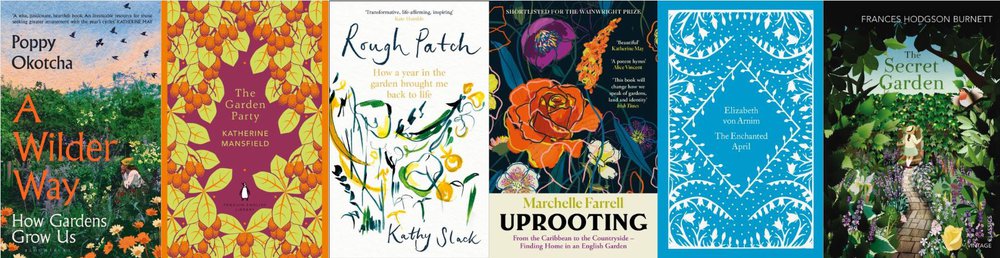 Book cover images of the books featured in this article.