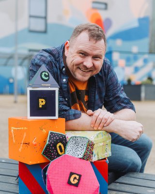 Photo of illustrator Claire Powell