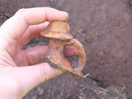 Neck of a Roman Jug from near Hawksworth