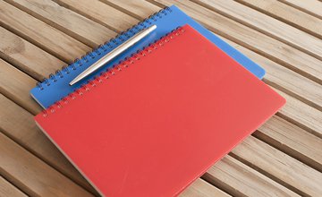 notebook and pen