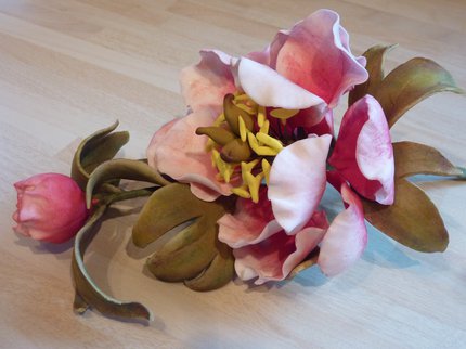 peony sugarcraft