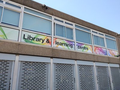 Exterior of Kirkby in Ashfield Library and Learning Centre
