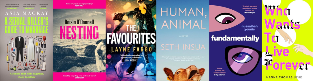 Covers of the Radio 2 Book Club selection