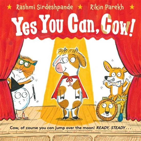 Yes you can cow! book cover with three cows