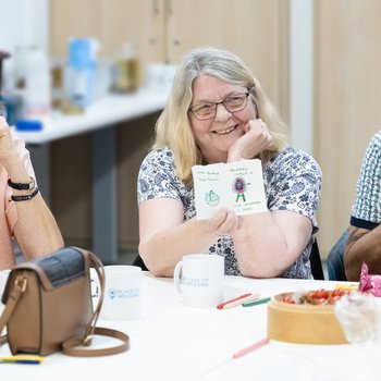 Peter Snelling from MyPockets leading a workshop.