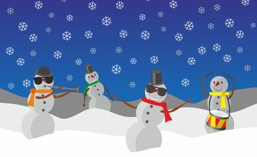 Christmas snowmen