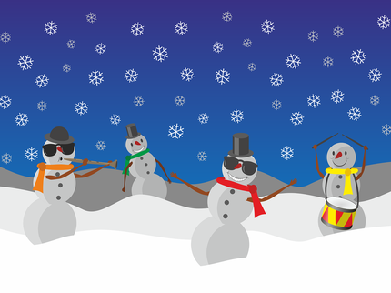 Christmas snowmen