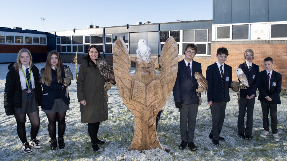students children joseph whitaker holding owls m2m sculpture.jpg