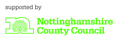 Supported by Nottinghamshire County Council logo