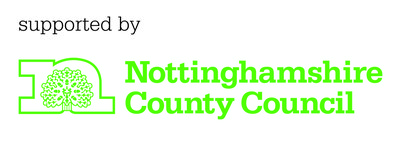 Supported by Nottinghamshire County Council Logo