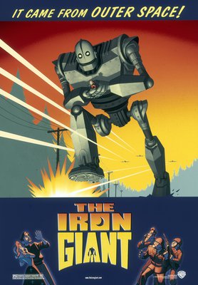 Film poster of the Iron Giant